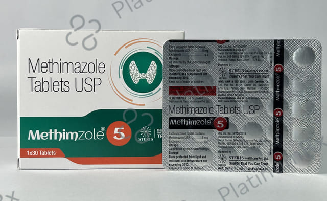 Methimzole 5mg Tablet 30s