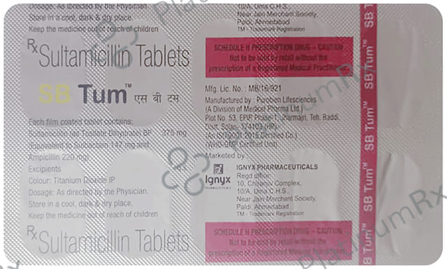Sbtum 375mg Tablet