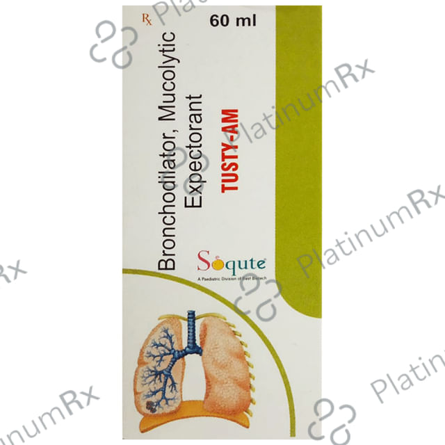 Tusty AM Syrup 100 Syrup