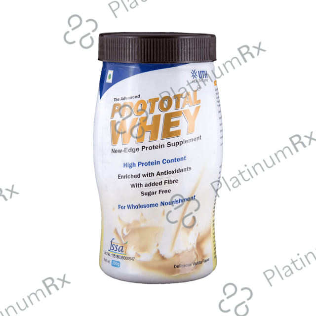 Prototal Whey Protein Vanilla Flavour Powder 200gm
