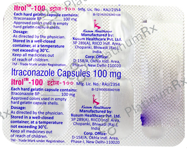 Itrol 100 Capsule