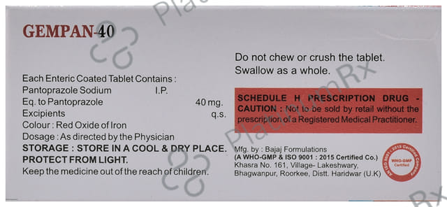 Gempan 40mg Tablet