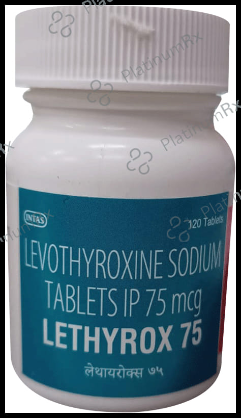 Lethyrox 75mcg Tablet 120s
