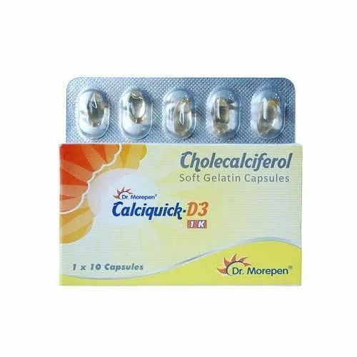 Calciquick D3 1K Capsule 10s