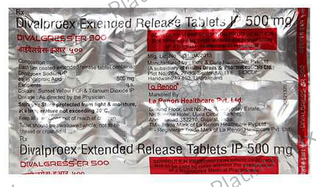Divalgress ER 500mg Tablet 10s