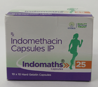 IndomathS 25mg Capsule SR 10s