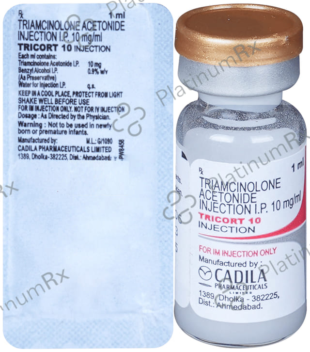 Tricort 10mg Injection 1ml