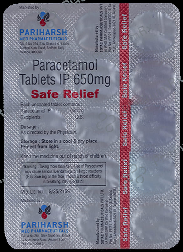 Safe Relief Tablet