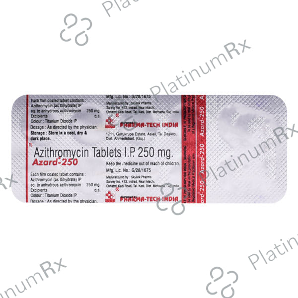 Azard 250mg Tablet 10s