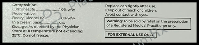 Luligrace 1% Cream 15gm