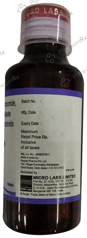 Ventryl D Syrup Sugar Free