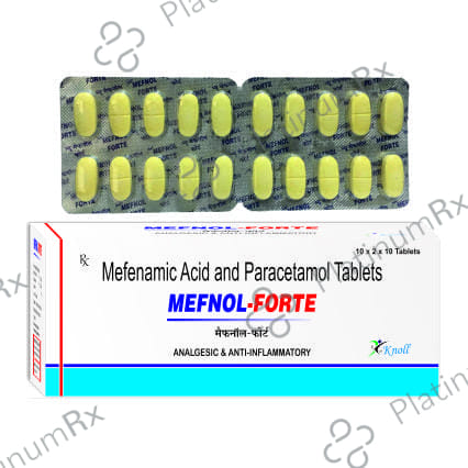 Mefnol Forte 250/325mg Tablet 10s