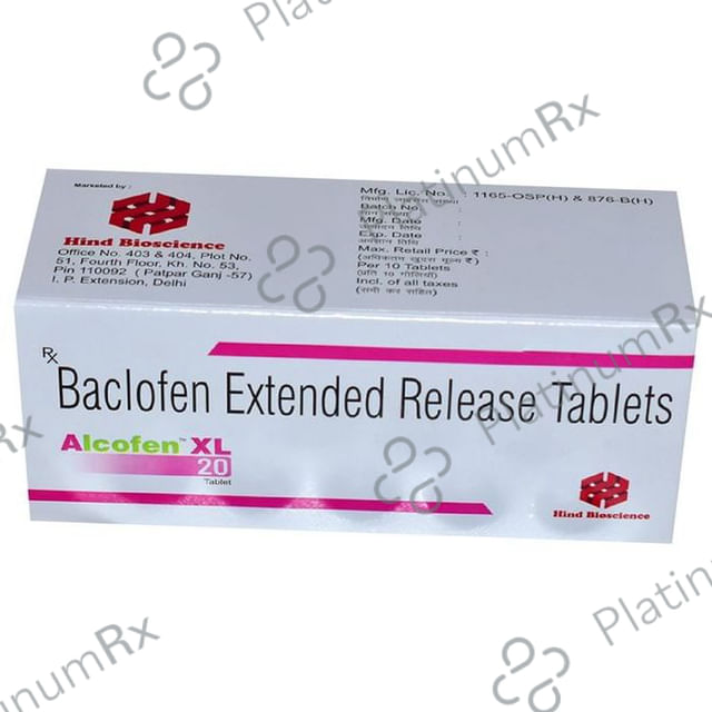 Alcofen XL 20mg Tablet 10s