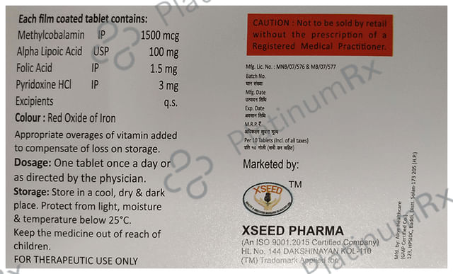 Nervuza Forte Tablet