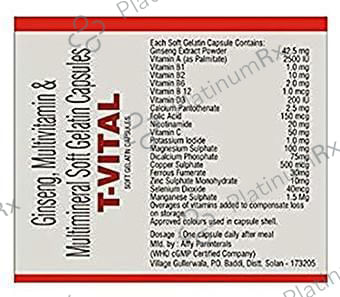 T Vital Capsule 10 Capsule Tenet Health