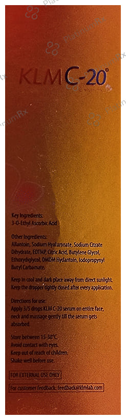 Klm C 20 Serum 15ml