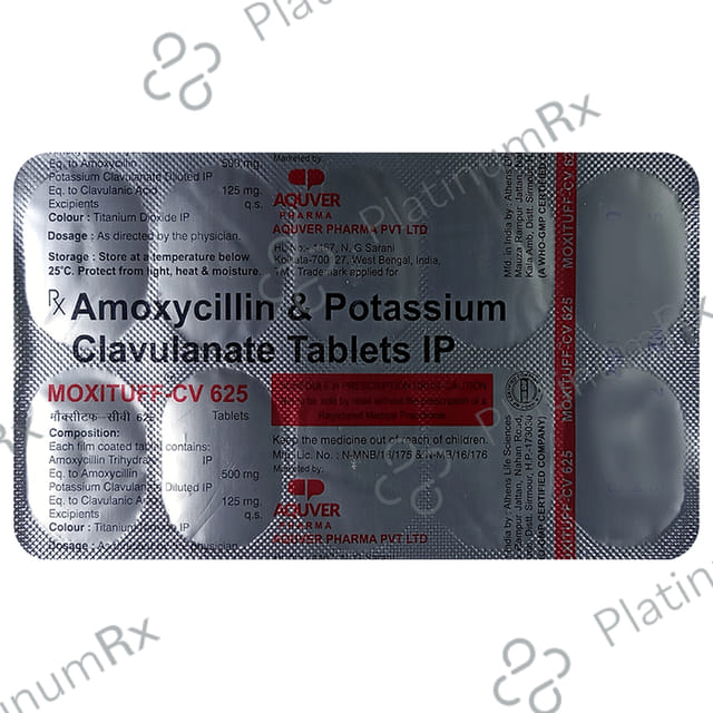 Moxituff-CV 625 Tablet
