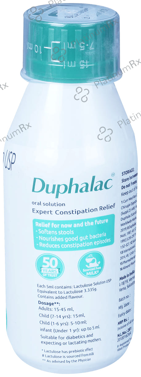 Duphalac Lemon Flavour Oral Solution 250ml