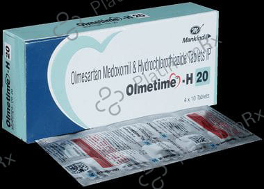 Olmetime H 20 12.5/20mg Tablet 10s
