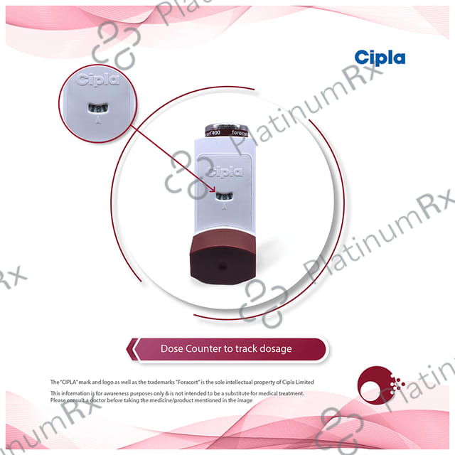 Foracort 6/400mcg Inhaler 120MDI