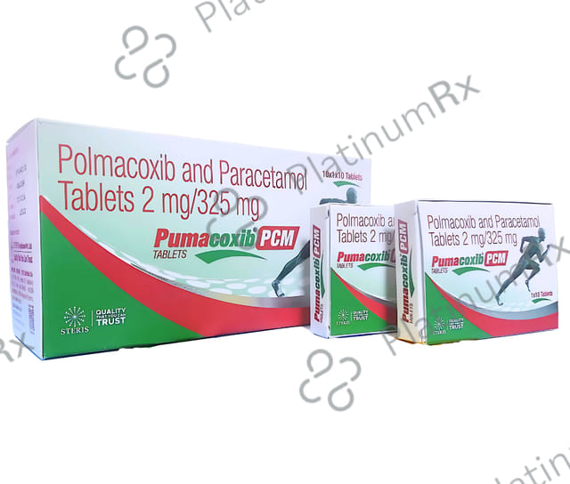 Pumacoxib PCM 2/325mg Tablet 10s