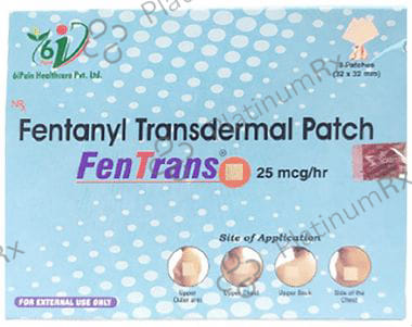 Fentrans 25mcg Transdermal Patch