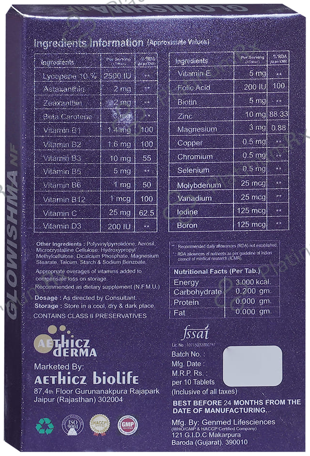 Glowishma NF Tablet