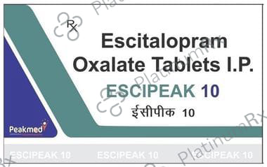 Escipeak 10mg Tablet 10s