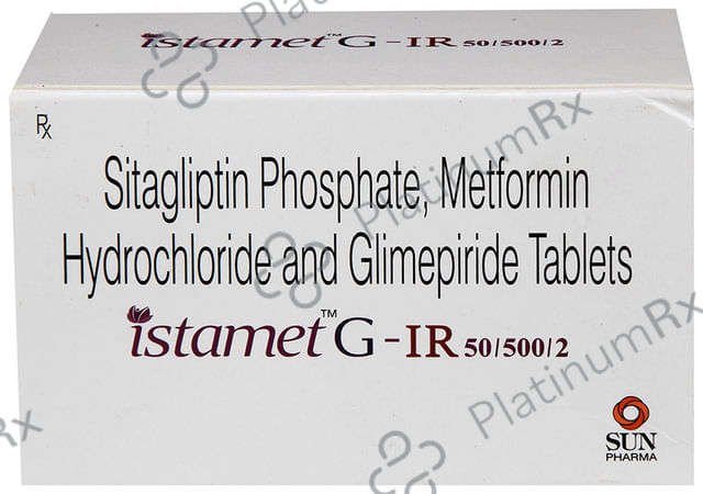 Istamet G IR 50/500/2mg Tablet 10s