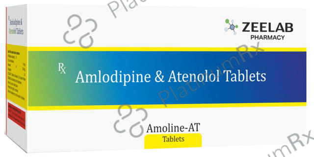 Amoline AT 5/50mg Tablet 10s