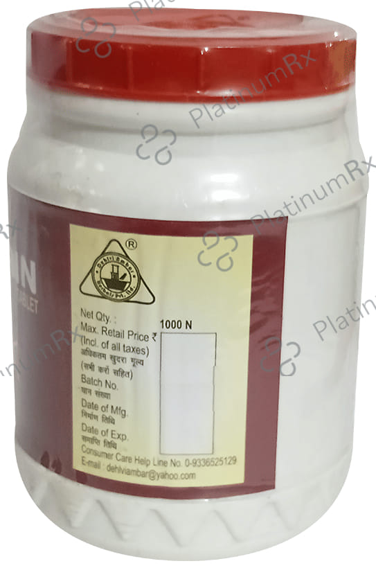 Dehlvi Nopain Tablet 1000 tablets