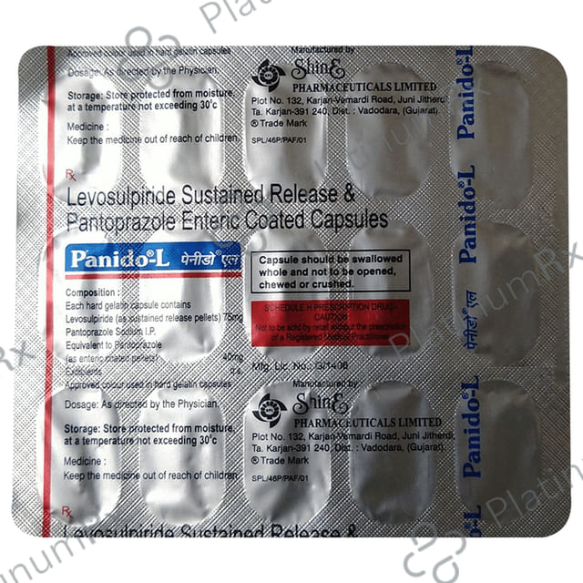 Panido L Capsule SR 10 Capsule SR