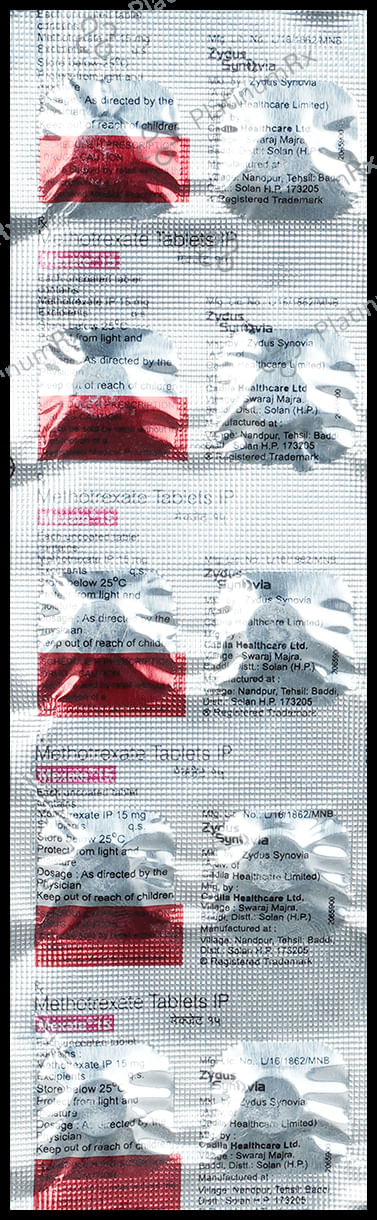 Mexate 15mg Tablet 10s