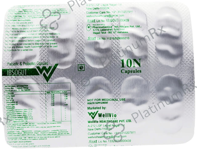 Ibsogut Capsule 10s