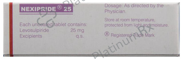 Nexipride 25mg Tablet 10s