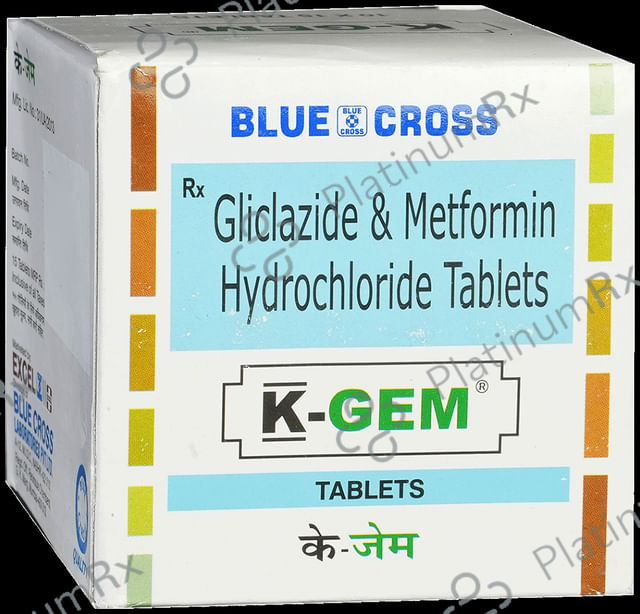 K Gem 80/500mg Tablet 15s