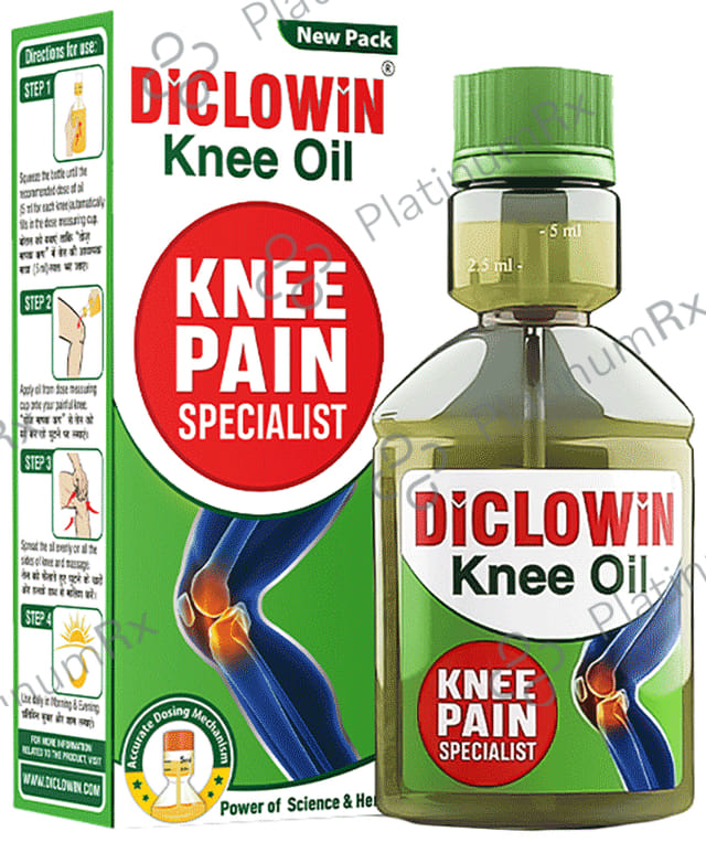 Diclowin Knee Oil 60ml