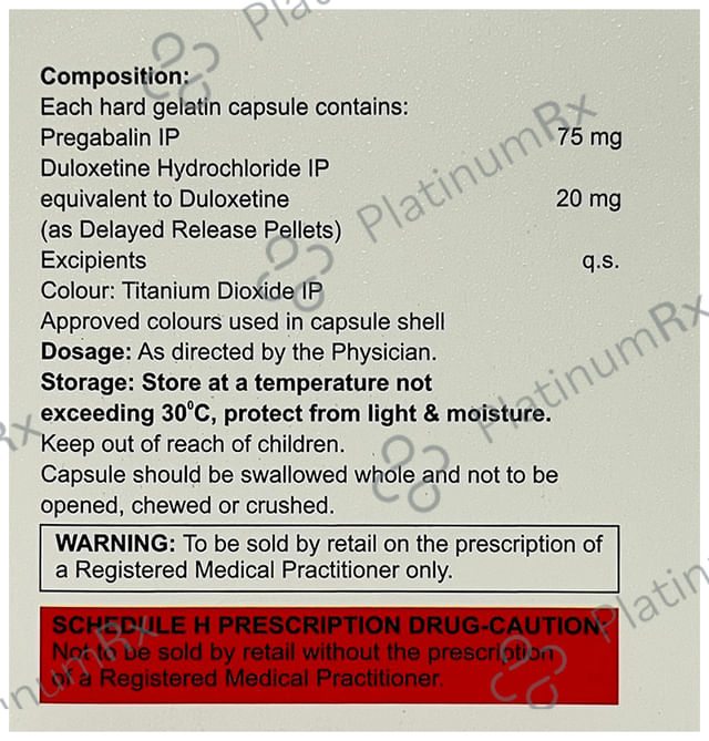 Walnergic D 75/20 Capsule DR 10s