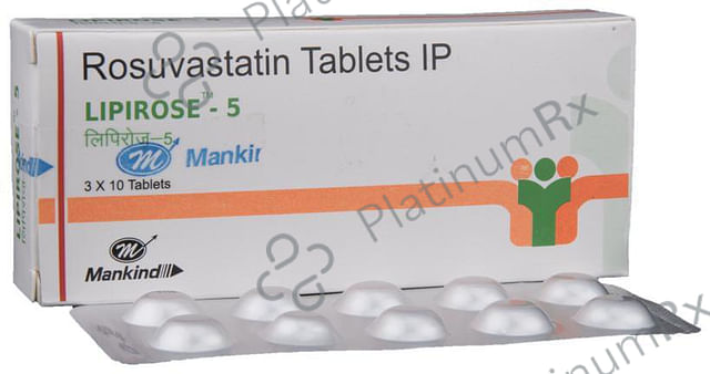 Lipirose 5mg Tablet 10s