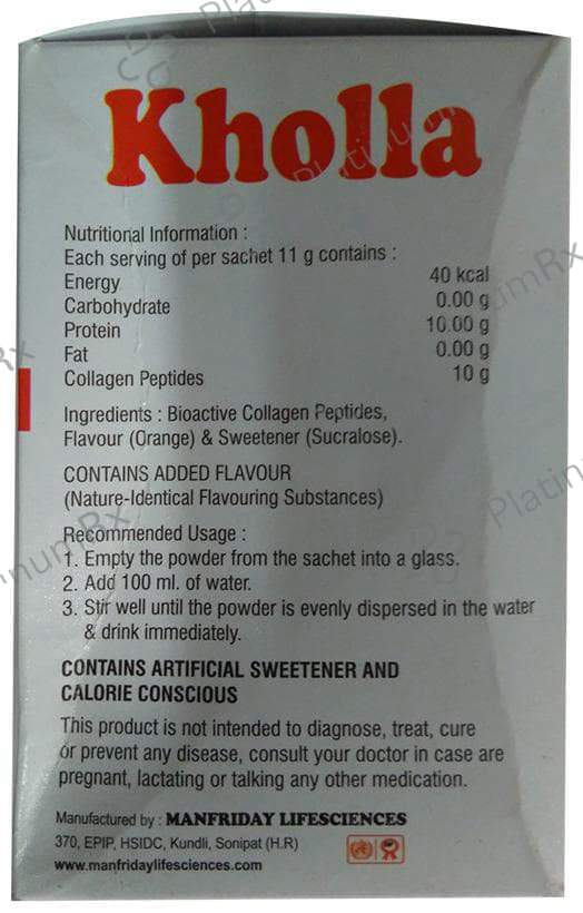 Kholla Sugar-Free Granules 11 Granules