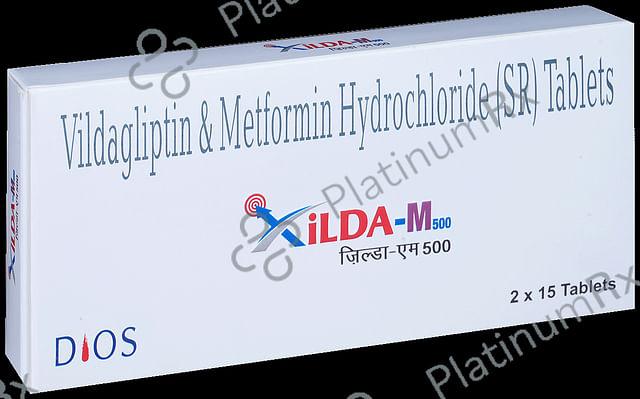Xilda-M 500mg/50mg Tablet