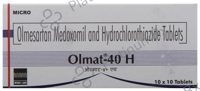 Olmat 40 H 12.5/40mg Tablet 10s