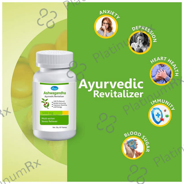 Leeford Ashwagandha Ayurvedic Tablet for Immunity, Stamina and Energy
