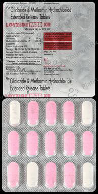 Loyzide M 30/500mg Tablet XR 15s