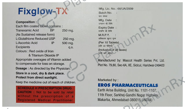 Fixglow-TX Tablet SR