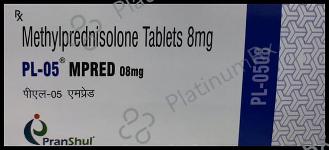 PL 05 Mpred 08mg Tablet 10s