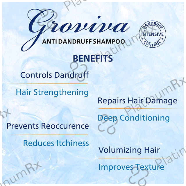 Groviva Anti Dandruff Shampoo (100ml Each) 1 Bottle