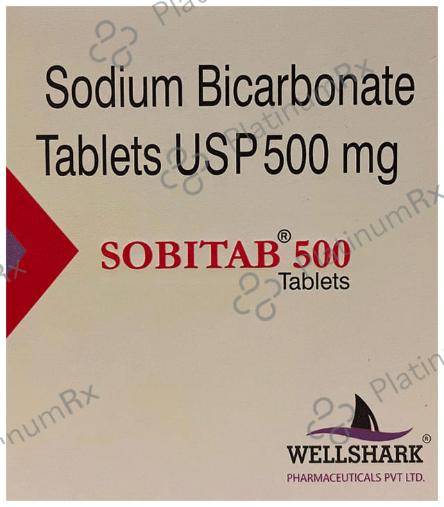 Sobitab 500 Tablet 10 tablets Tablet Wellshark Pharmaceuticals Pvt Ltd