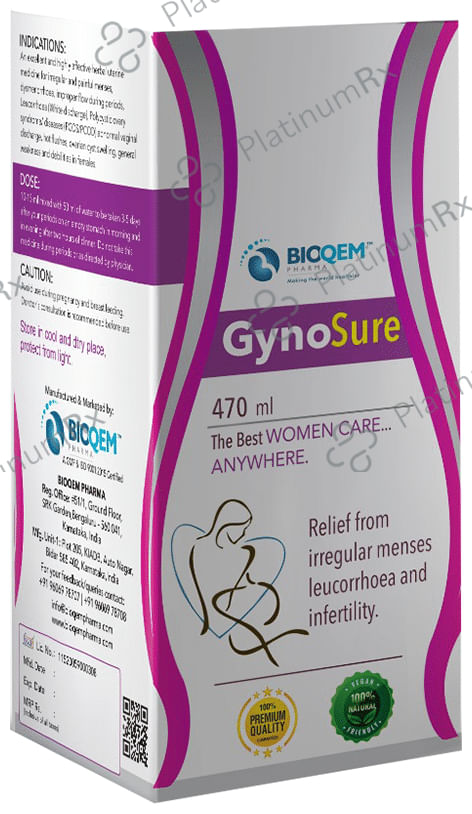 Bioqem Pharma Gyno Sure Syrup