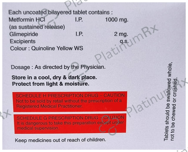 Glimbite-M2 Forte Tablet SR